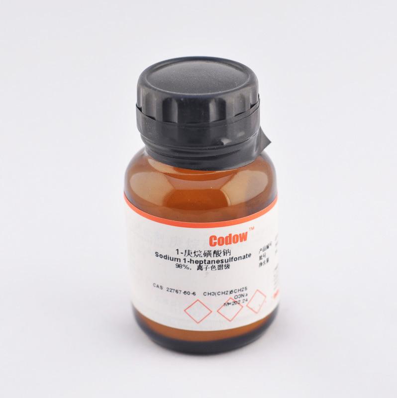 1-庚烷磺酸钠 , 99%,用于离子对色谱ipc